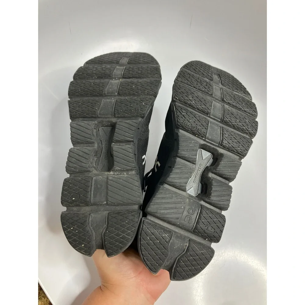 On Cloud X Running Shoes Women 9.5 Black Excellent Lightweight Training Sneakers